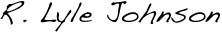 R. Lyle Johnson